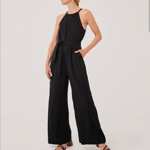 PACT 'The Coastal Beach Halter Jumpsuit'